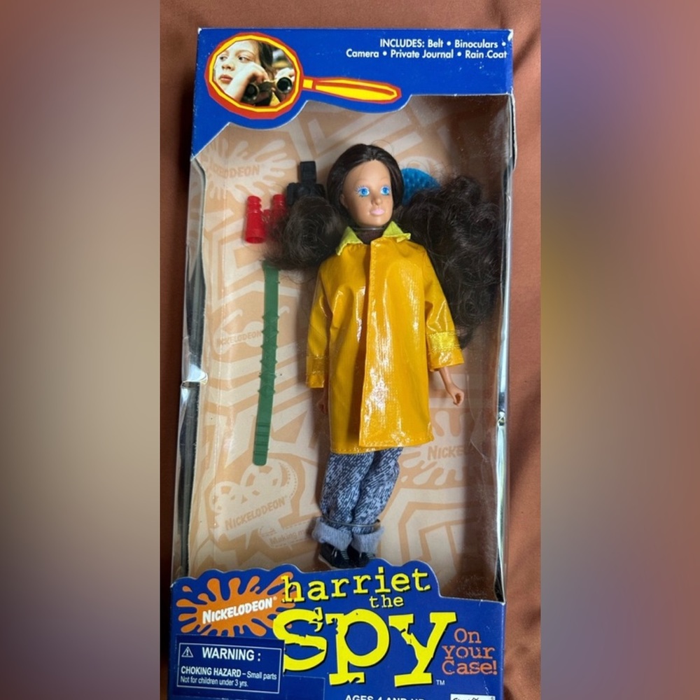 Harriet The Spy Vintage Doll 8" Nickelodeon
1996 boxed and rare